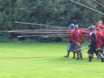 Parliamentarian pikemen charge