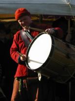 Washy tries his hand at drumming