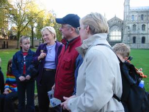 Charlotte, Shirley, Bruce, Wendi and Guy