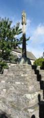 Cross in the churchyard